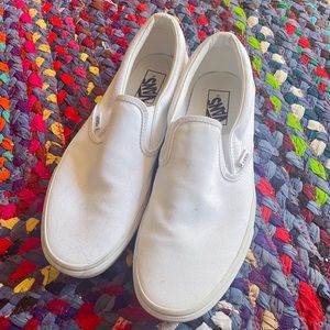 Classic White Slip-On Vans
